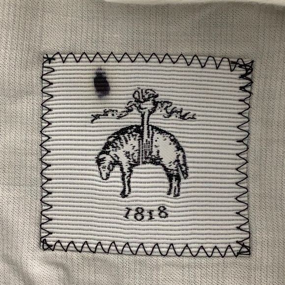 Brooks Brothers 1818 Blossom Bermuda button fly Navy shorts size 34 NWOT - Picture 9 of 16